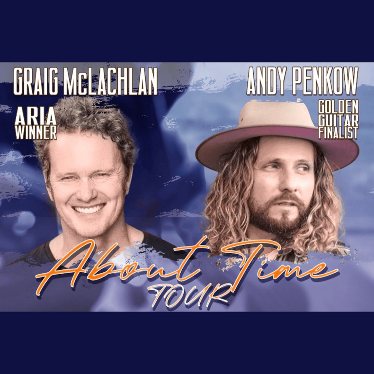 Come and see Craig McLachlan and Andy Penkow: About Time Tour