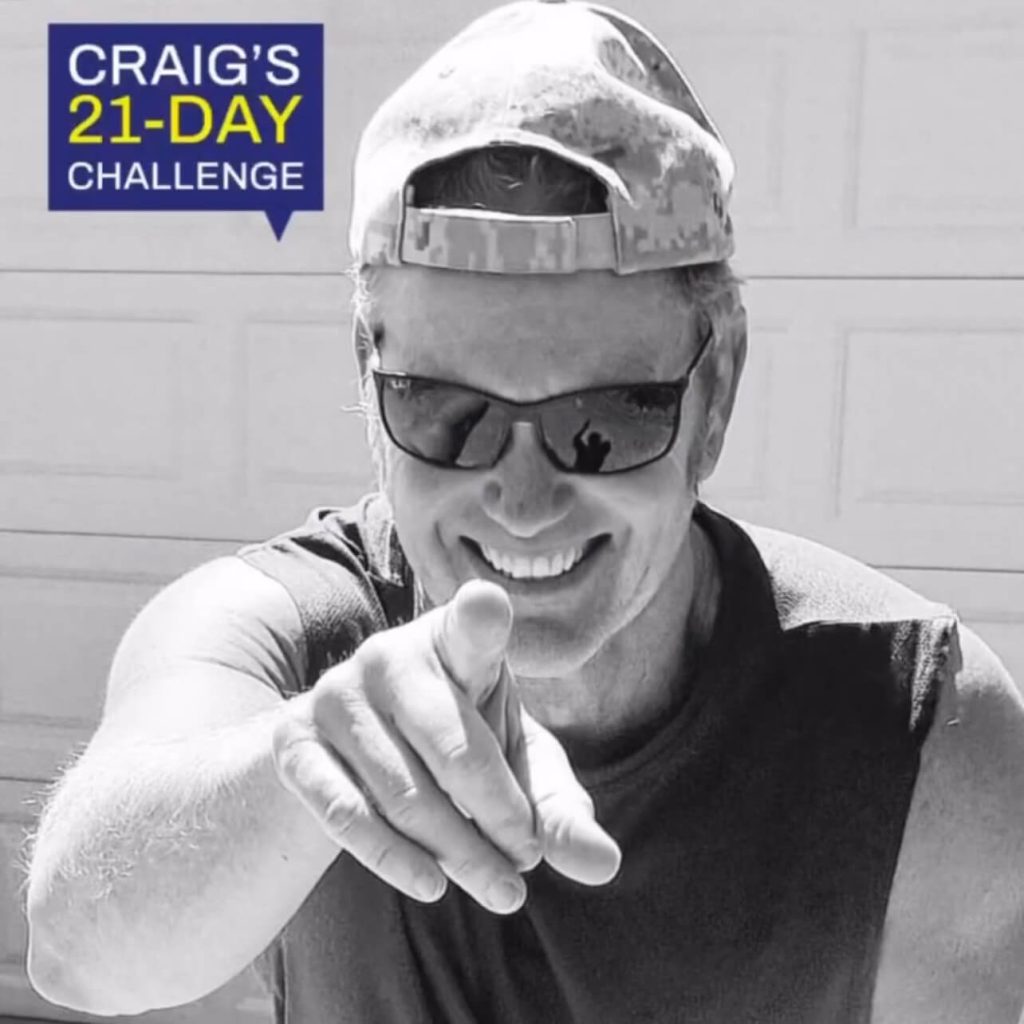 Join Craig's 21-Day Challenge